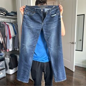 American Eagle Airflex Slim Straight Jeans